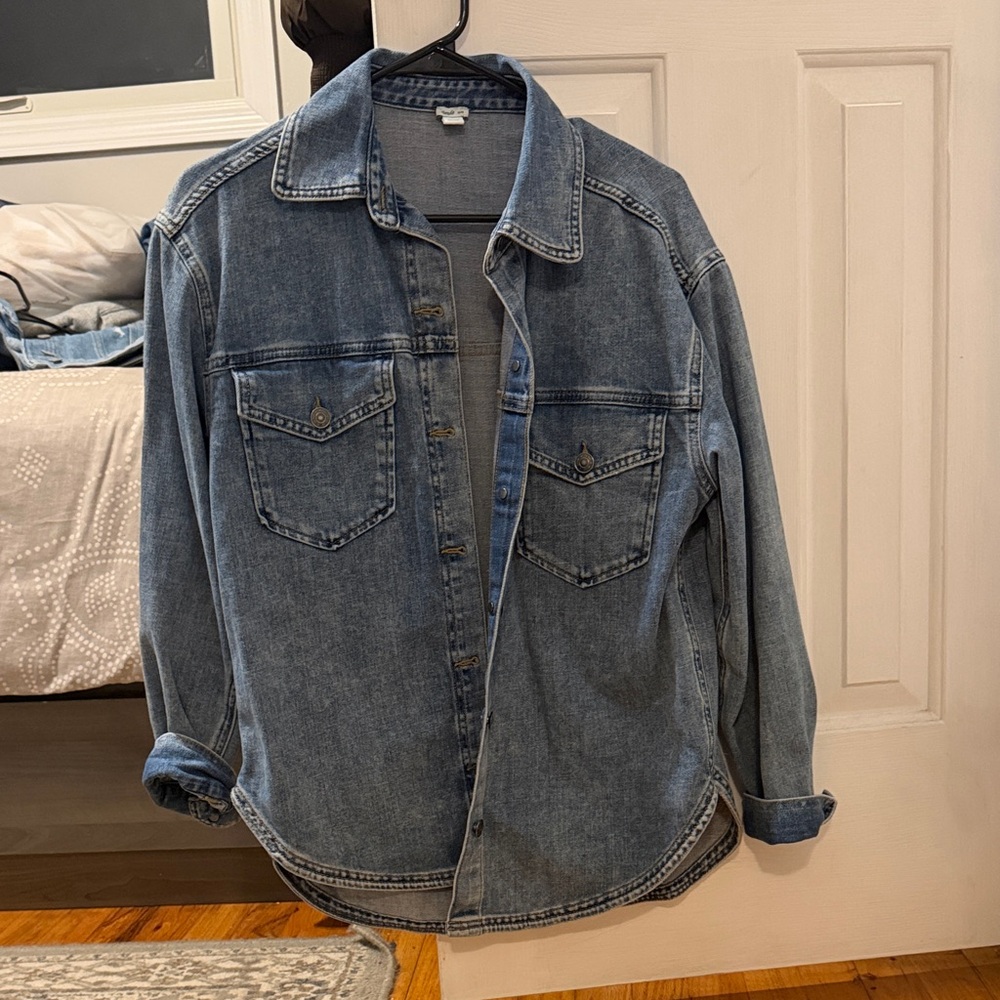 Aerie Blue Jean Jacket